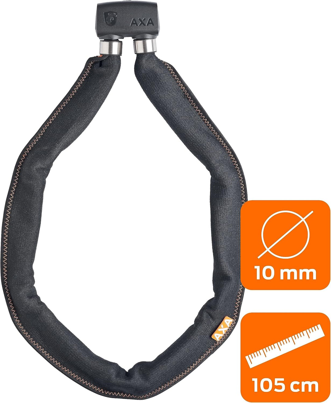 AXA Foldable 1000 – Faltschloss – Sicherheitsstufe 11 – Geeignet für Fahrradversicherung – Gliederdu