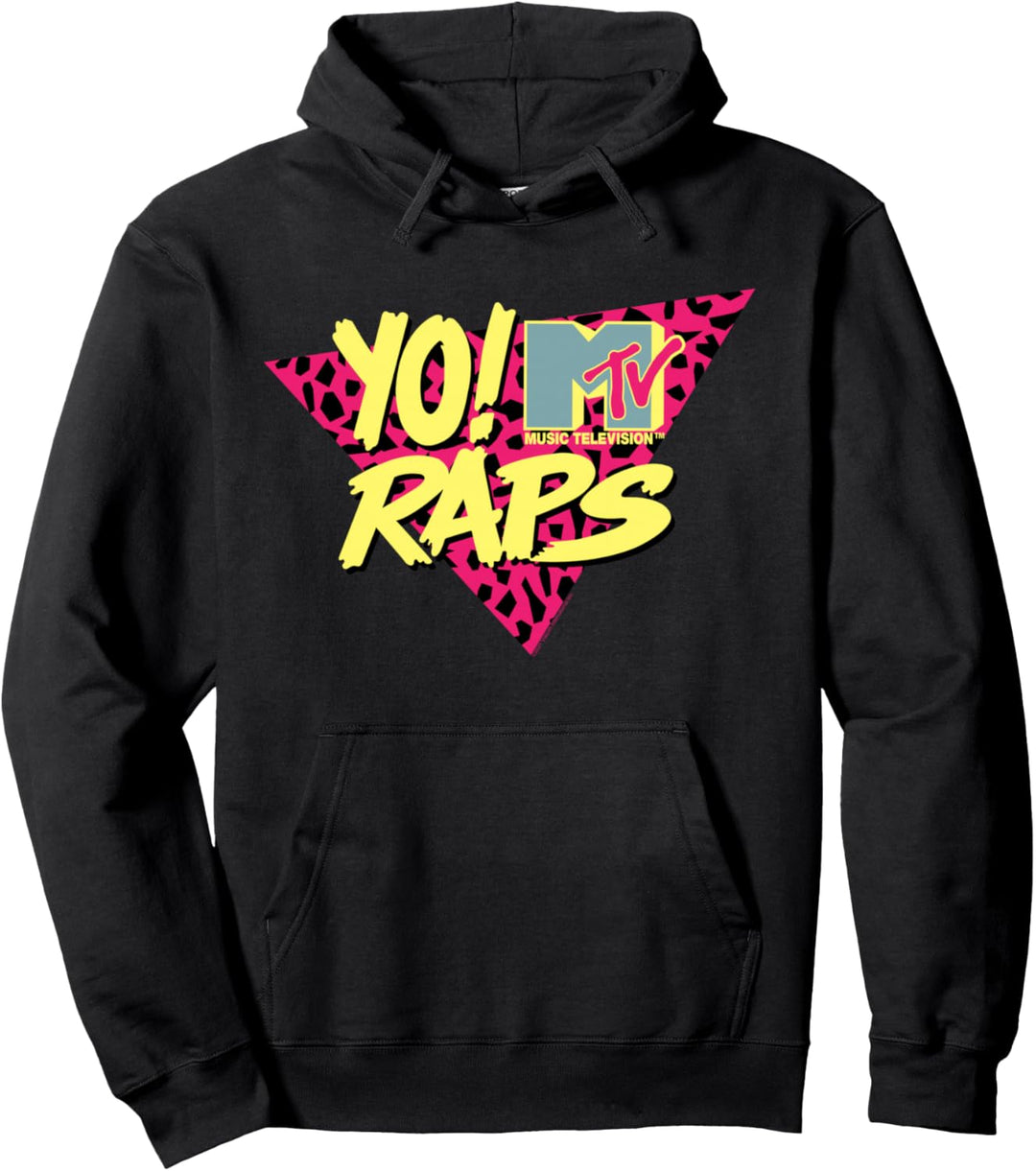 Yo! MTV Raps Triangl-Logo Pullover Hoodie