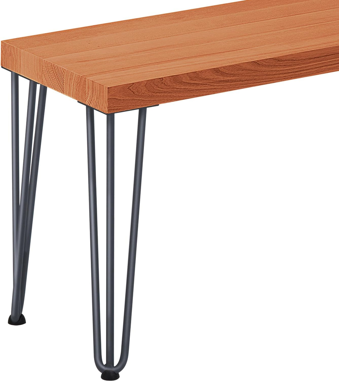 LAMO Manufaktur Hocker Beistelltisch Sitzbank 30x40x47 cm, Möbelfüsse Creative Anthrazit/Dunkel, LSB