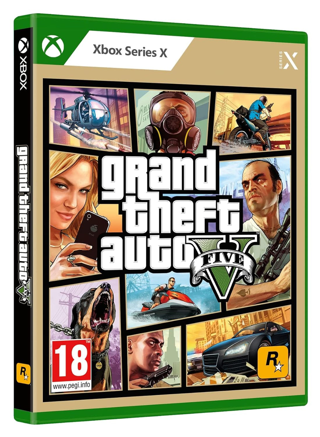 Rockstar Games GTA 5 - Grand Theft Auto V uncut Edition deutsche Verpackung für Xbox