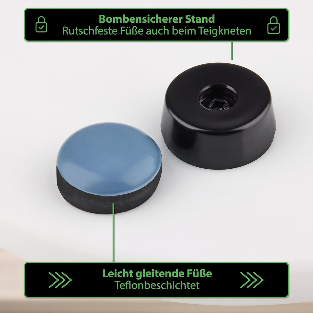 Gleitbrett für Thermomix TM6 & TM5 - Leicht Verschiebbares Brett für Thermomix TM6 / TM5 aus Premium