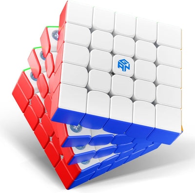 GAN 562 Zauberwürfel Profi 5x5，Speed Cube mit Doppelschichtdesign & Omnidirektionales Kernpositionie