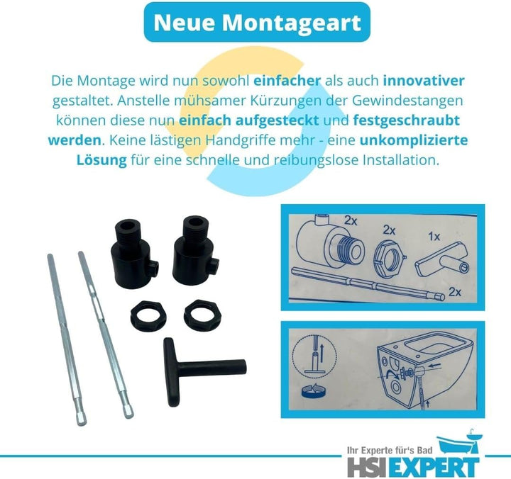Geberit Vorwandelement + Bartolo WC + Drückerplatte + WC-Sitz Delta51 Star Star Delta51, Star Delta5