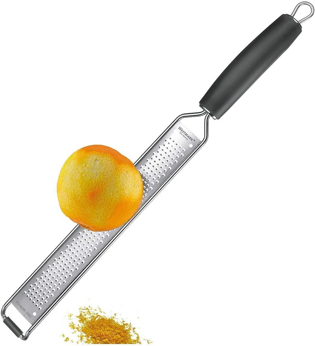 Westmark Reibe, Fein, Rostfreier Edelstahl/Kunststoff, Technicus-Pro, Silber/Schwarz, 14202270 Techn