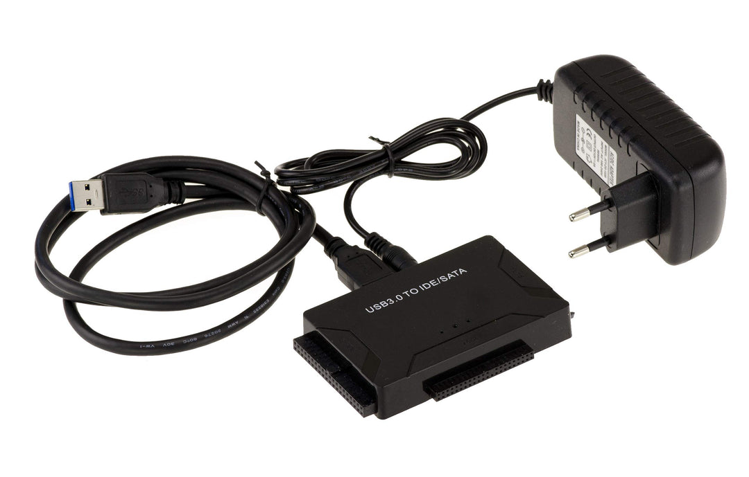 KALEA-INFORMATIQUE Adapterkonverter für Festplatten IDE 40 44 und SATA 2.5 3.5 zu USB 3.0, unterstüt
