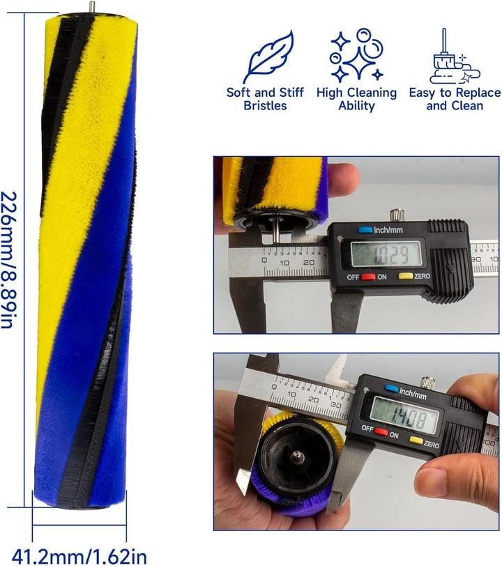 Bürste + Rollen für Dyson Gen5/V15 und V15 Detect Slim /V12 Slim /V10 Slim/V8 Slim Series Staubsauge