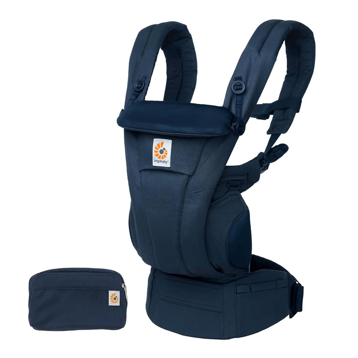 Ergobaby Omni Dream Babytrage für Neugeborene ab Geburt bis 20kg, 4 Positionen SoftTouch Cotton Ergo