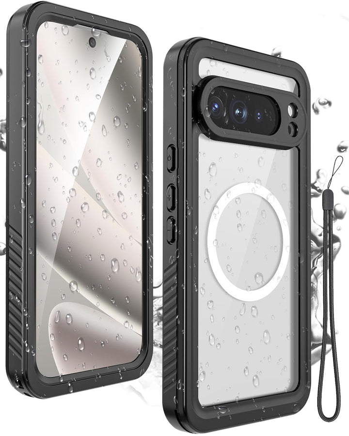 Miimall Kompatibel mit Google Pixel 10 Pro XL 360 Gard Hülle Wasserdicht, [HD Displayschutz+Kamerasc