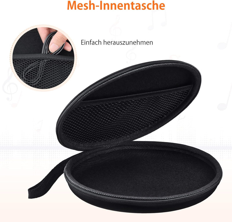 bodymaster HOTT CD-Player-Tragetasche, Aufbewahrungstasche mit Handschlaufe für Reisen, Auto, langle