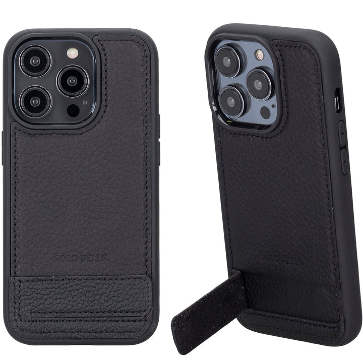 Solo Pelle Lederhülle für das iPhone 14 Pro in 6.1 Zoll Case Leder Hülle Ledertasche Backcover aus e