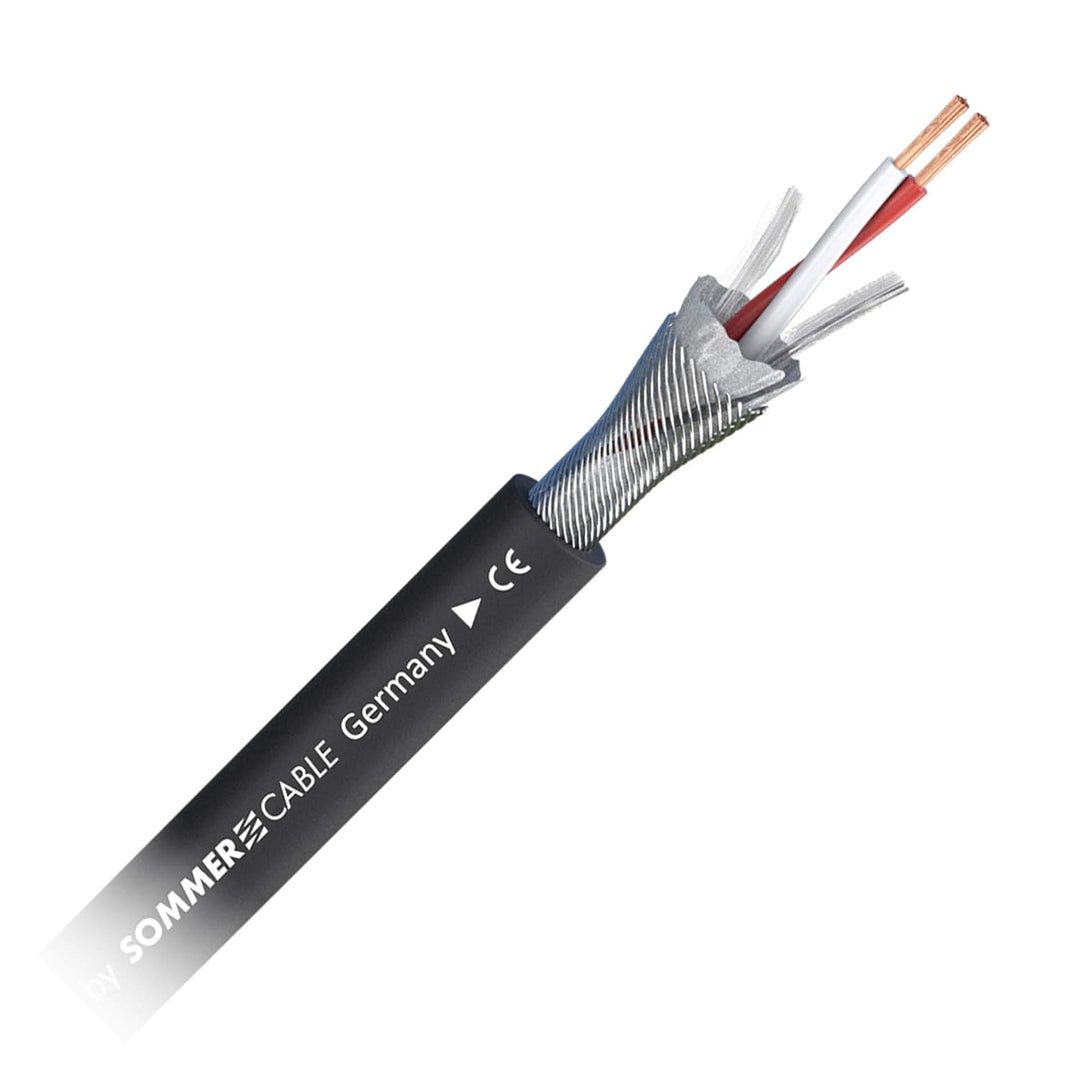 Sommer Cable 10m Mikrofonkabel Highflex SC-Source MKII 2x 0,25 mm² - XLR male / XLR female NEUTRIK -