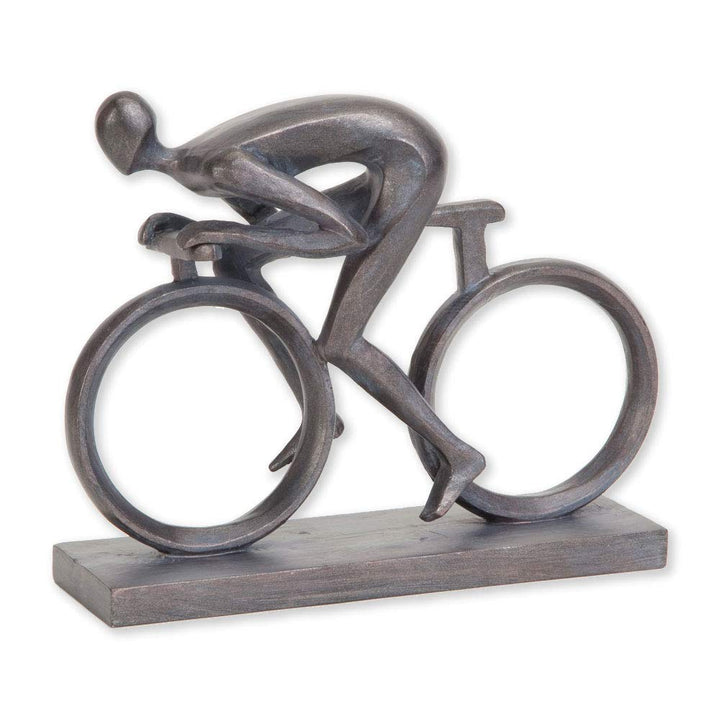 Bits and Pieces - Elegante 16,5 cm Fahrradstatue – aussergewöhnlich geformt aus robustem Polyresin –