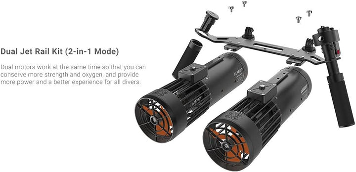 LEFEET Dual Jet Rail Kit S1