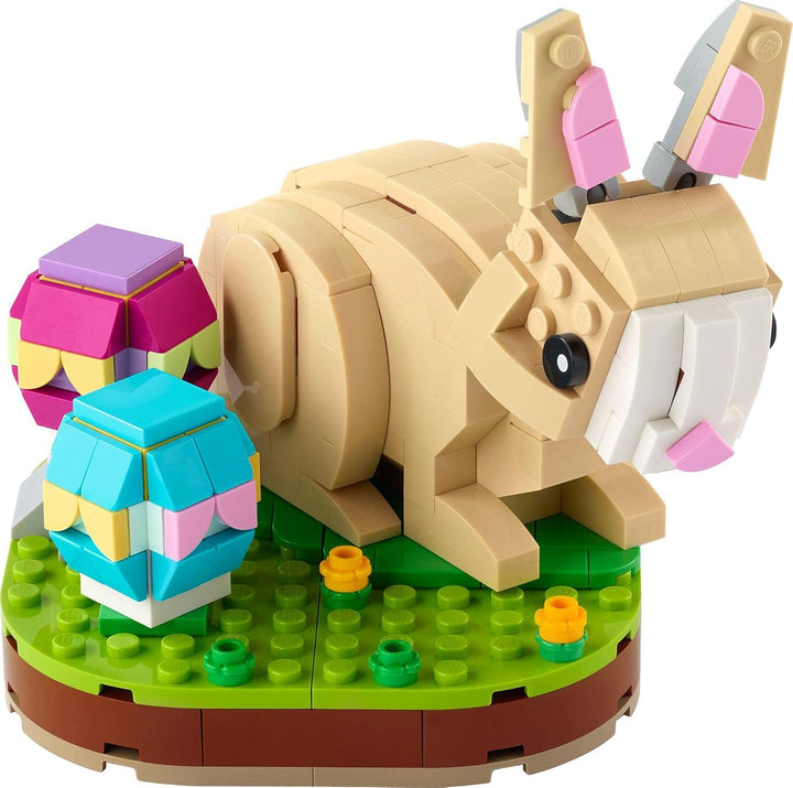 LEGO 40463 Osterhase Spielzeug zu Ostern zum Basteln für Kinder, ideal als Ostergeschenk oder Osterd
