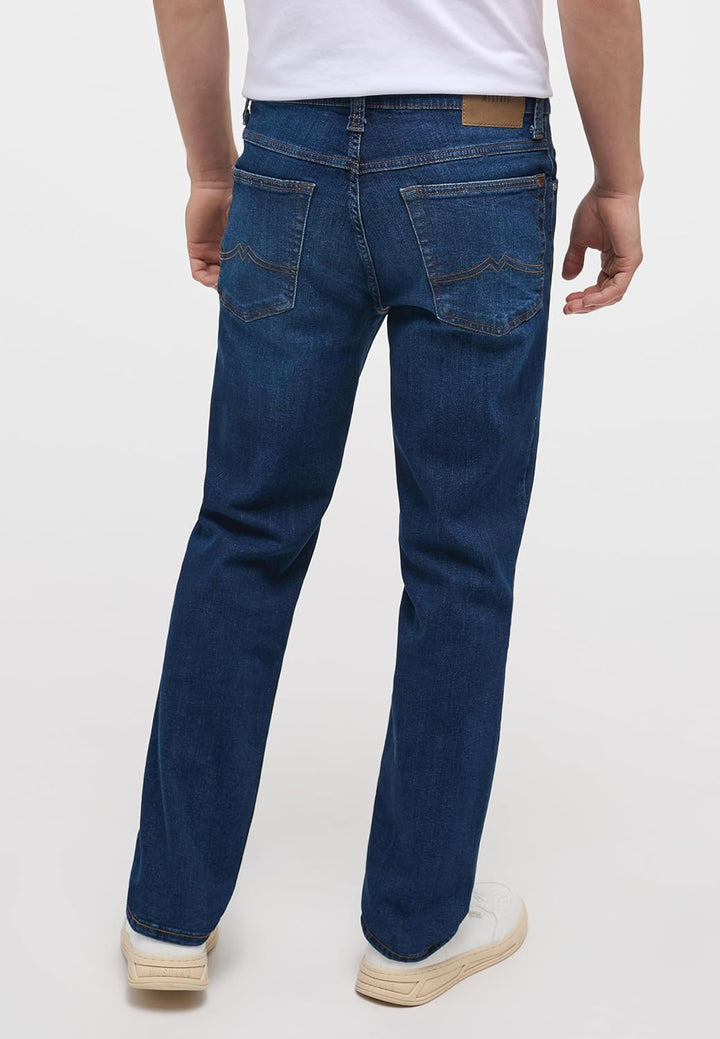 MUSTANG Herren Tramper Straight Jeans 30W / 30L Mittelblau 643, 30W / 30L Mittelblau 643