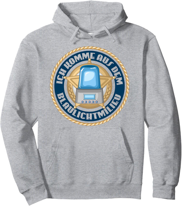 Lustiger Spruch Polizist Geburtstag Blaulichtmilieu Pullover Hoodie