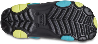 Crocs Unisex Classic All Terrain Clogs 36/37 EU Black Multi, 36/37 EU Black Multi