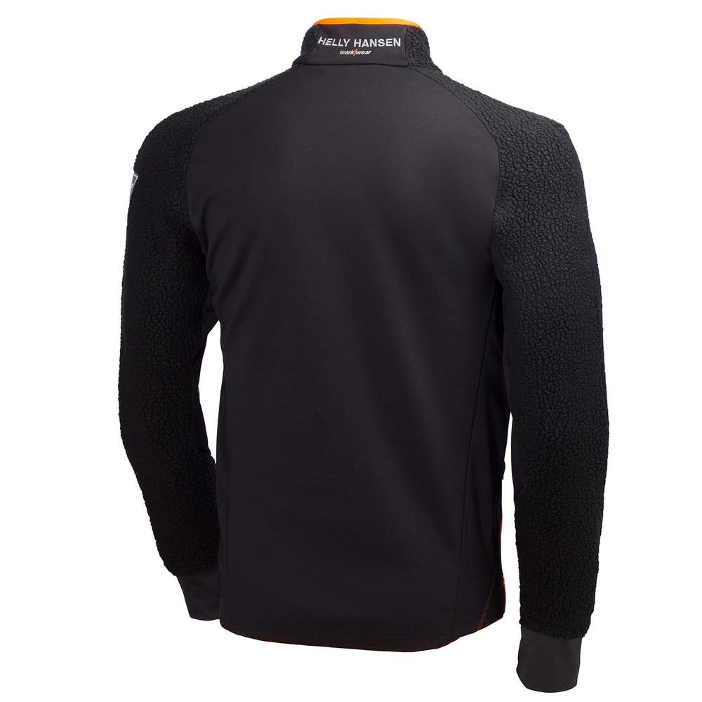 Helly Hansen Workwear Fleecejacke Mjolnir Jacket Faserpelz Arbeitsjacke, S, schwarz, 72270, S