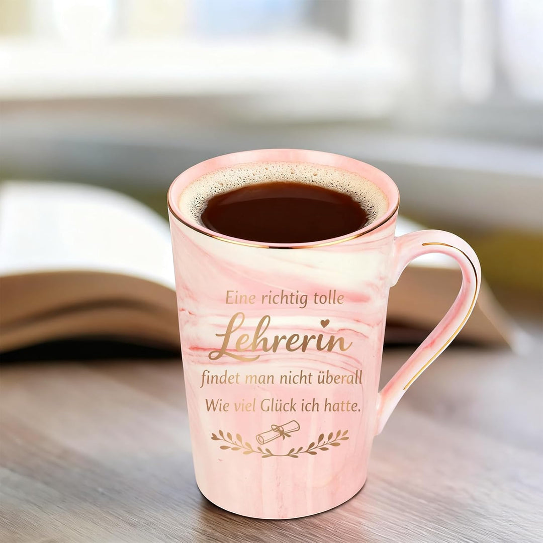 Lehrerin Geschenk Tasse, Abschiedsgeschenk Lehrerin, Geschenke für Lehrerin zum Abschied, Beste Lehr