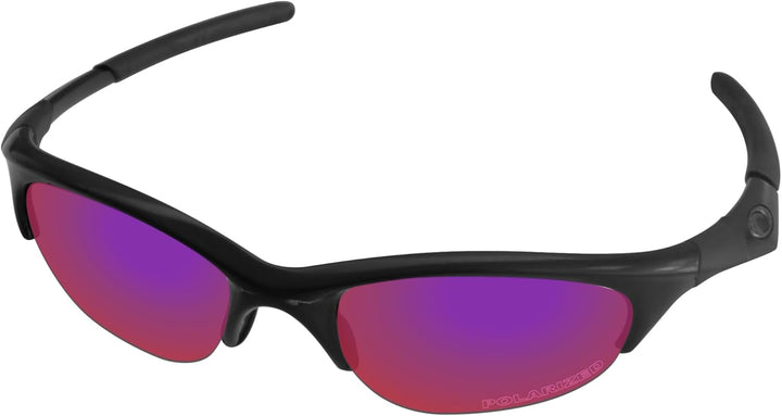 PapaViva Ersatzgläser und Gummi-Sets für Oakley Half Jacket Midnight Sun - Polarized, Midnight Sun -