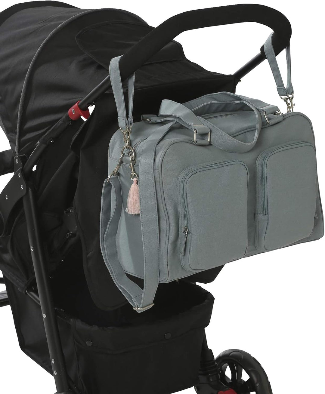 VERTBAUDET Family Wickeltasche mit mehreren Taschen Blau, Blau
