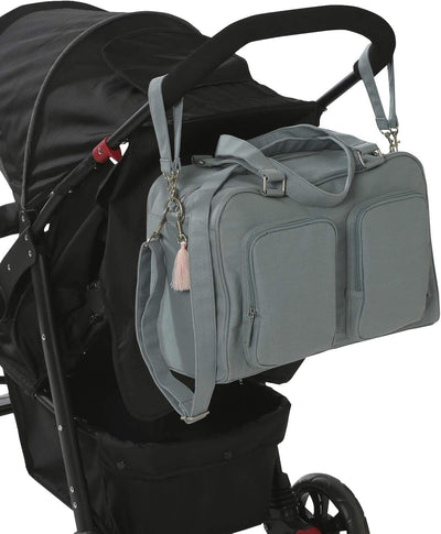 VERTBAUDET Family Wickeltasche mit mehreren Taschen Blau, Blau