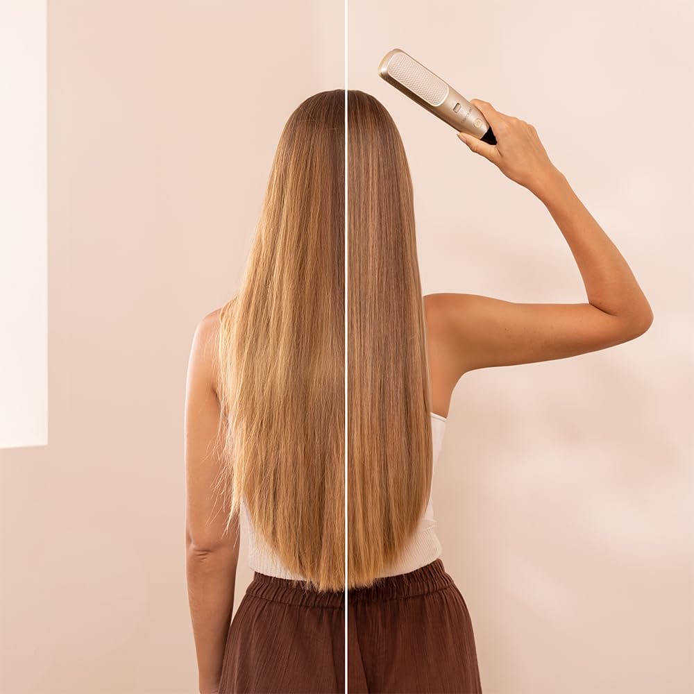Cecotec Splisstrimmer HairCare SmoothEnds. Kabellos, 140 Min, Akkulaufzeit, 3 h Ladezeit, Display fü