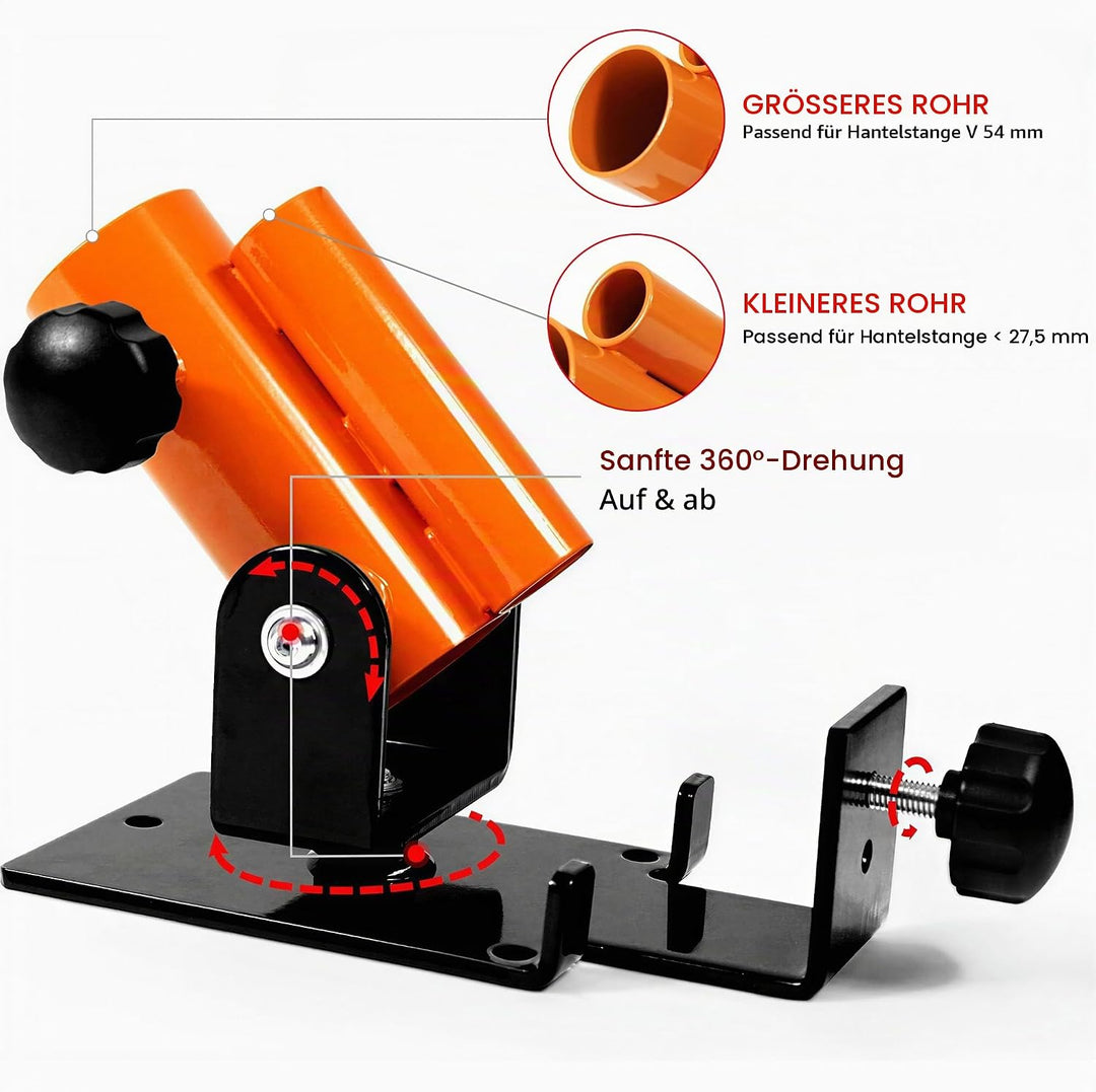 Yes4All SJXD Deluxe T-Bar Row Platform-Full 360° Swivel & Easy to Install-Fits 1" Standard and 2" Ol