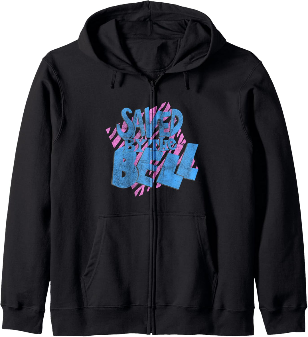 Saved By The Bell Tiger Print Logo Kapuzenjacke