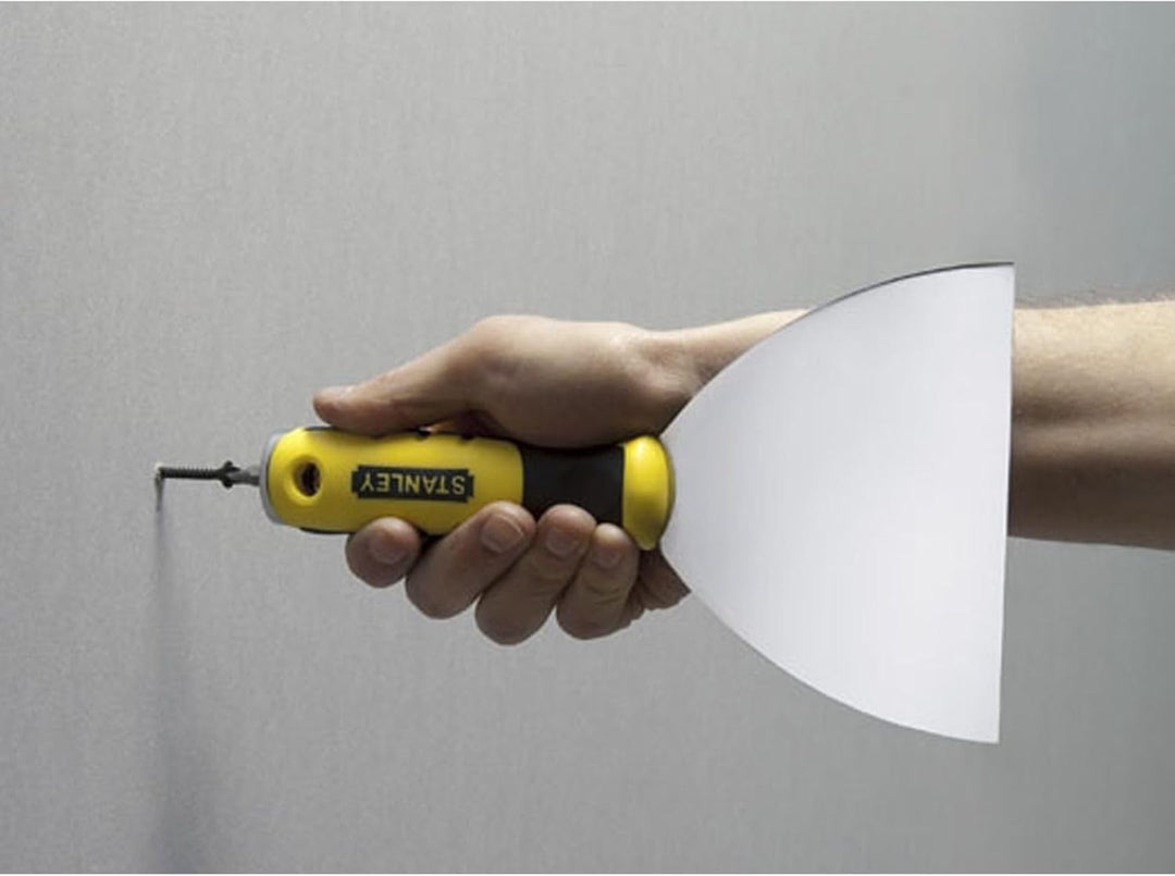 Stanley Fugenspachtel (mit PH2-Bit, 150 mm Klingenlänge, Griffaussparung, konisches Blatt aus rostfr
