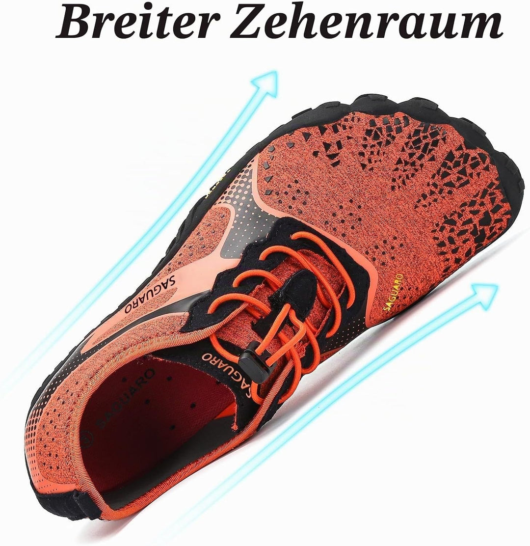 SAGUARO Unisex Barfussschuhe Traillaufschuhe Schnell Trocknend Wassersportschuhe, Gr. 36-47 36 EU Fe