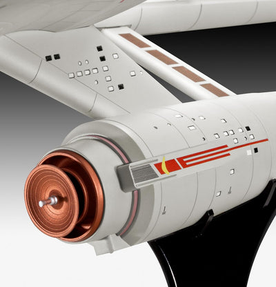 Revell 04991/4991 Star Trek James T. Kirk 04991 U.S.S. Enterprise Science Fiction Bausatz 1:600, 1/6