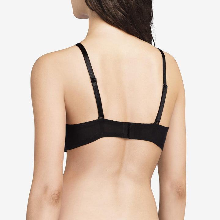 Passionata MISS JOY, Bedeckender Spacer-BH, Damen Unterwäsche 80D Schwarz, 80D Schwarz