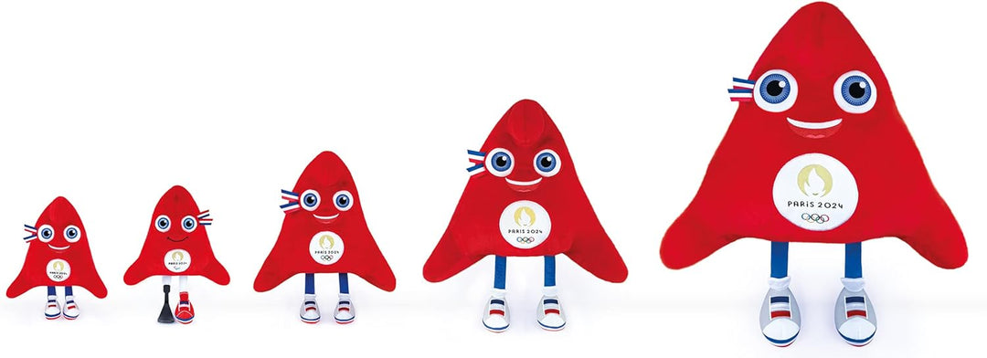 Doudou et Compagnie - Plüschtier Phryge 35 cm – offizielles Maskottchen JO Paris 2024 – Plüschtier d