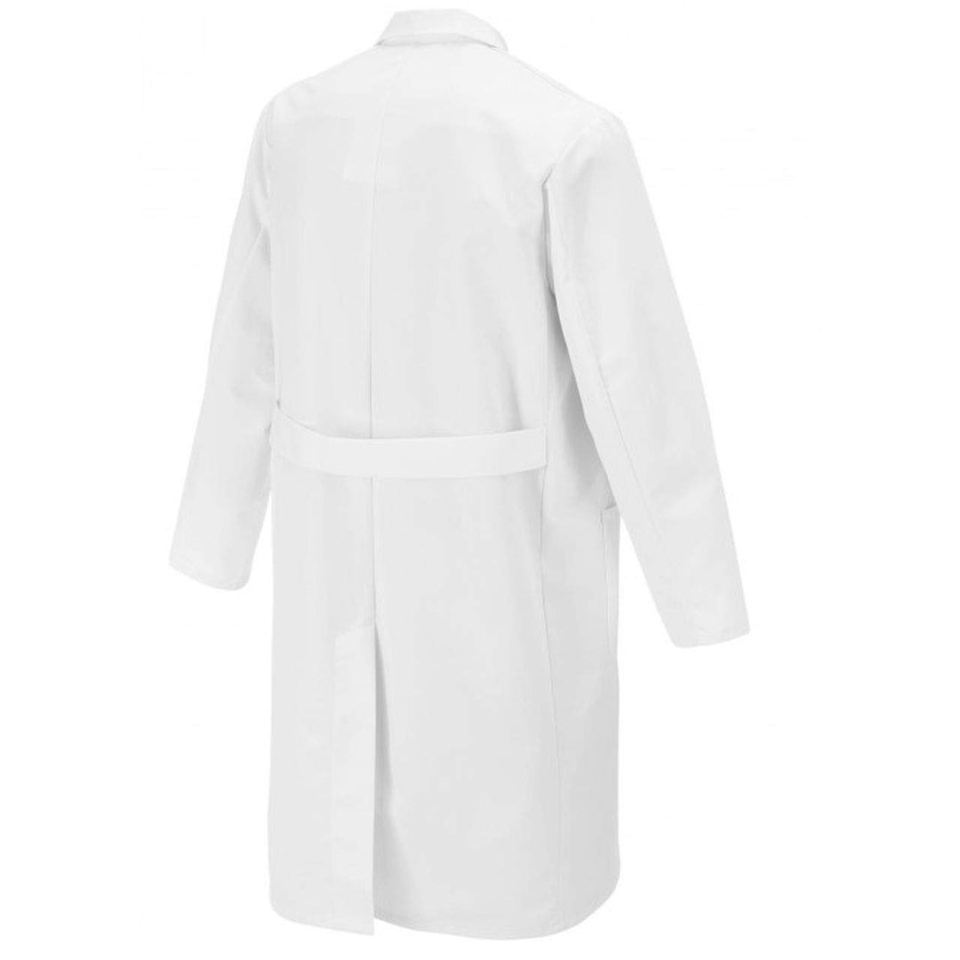 BP 1619-485-21-48n Mantel für Männer, Langarm, Kragen mit Aufschlag, 215,00 g/m² Stoffmischung, weis