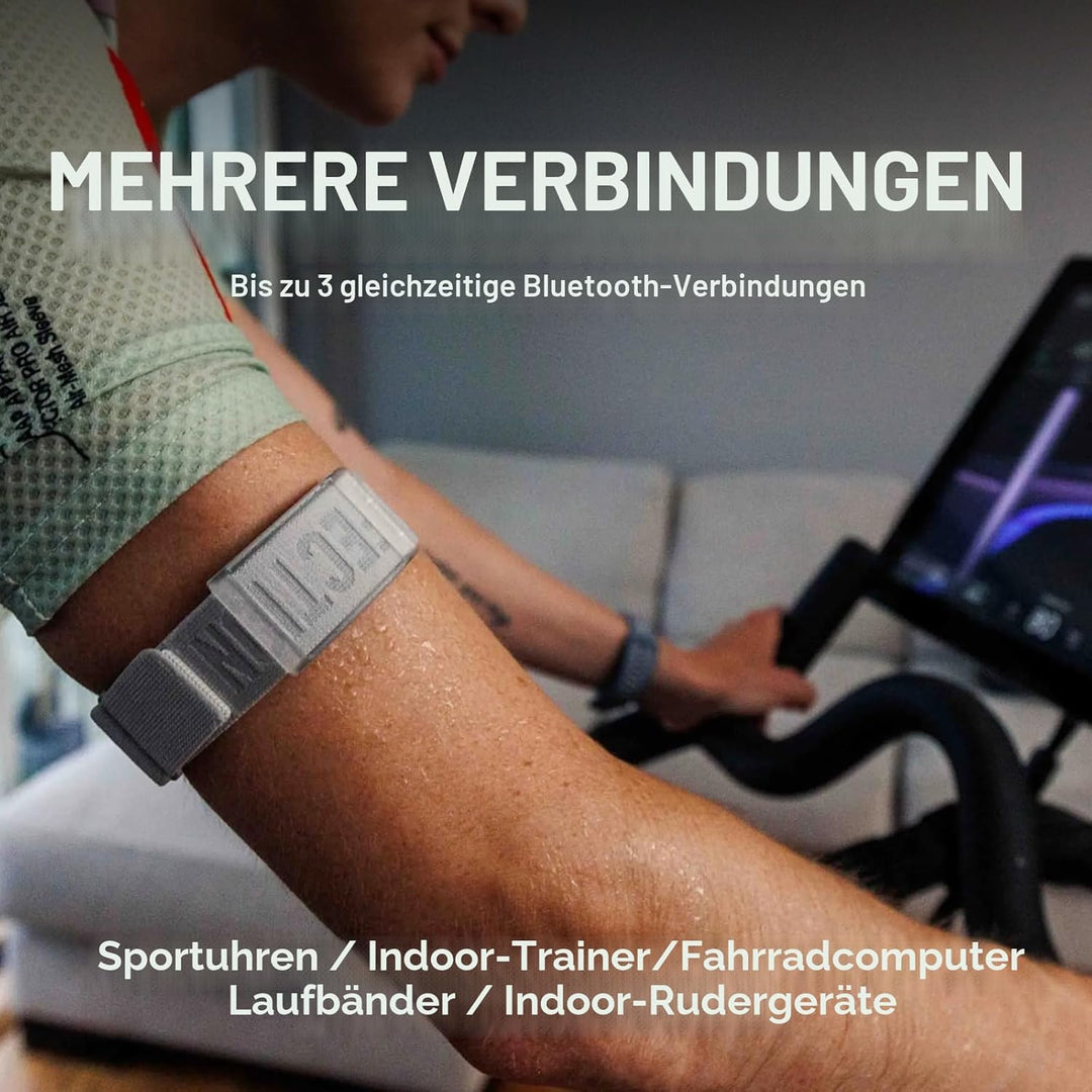 COROS Herzfrequenzmonitor, Komfort, einfach zu tragen, automatische Verschleisserkennung, fortschrit