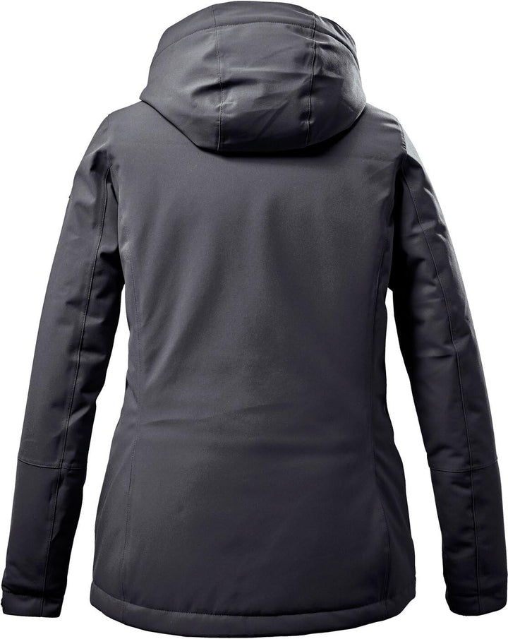 Killtec Damen Outdoorjacke Funktionsjacke mit abzippbarer Kapuze KOW 140 WMN Jckt wasserdicht, Windd