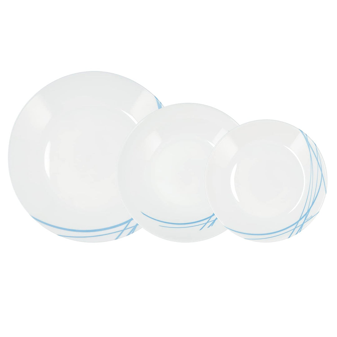 Arcopal DOMITILLE Opal Geschirr 12 Teile - 4 Personen