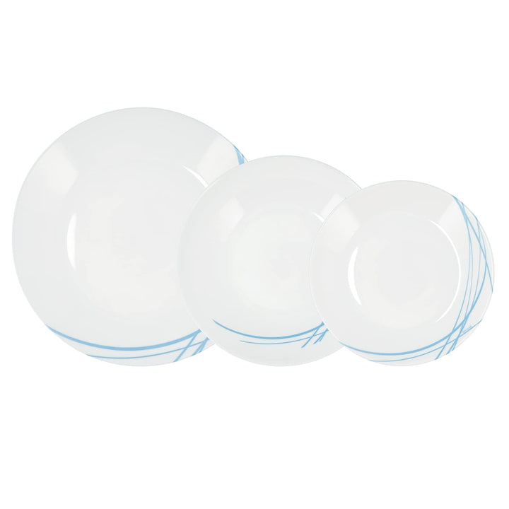 Arcopal DOMITILLE Opal Geschirr 12 Teile - 4 Personen