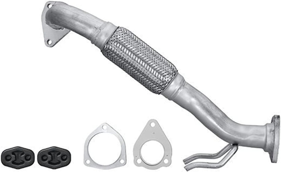 HELLA 8LA 366 006-711 Abgasrohr - Easy2Fit® Kit - vorne - einteilig - Set mit Anbauteilen