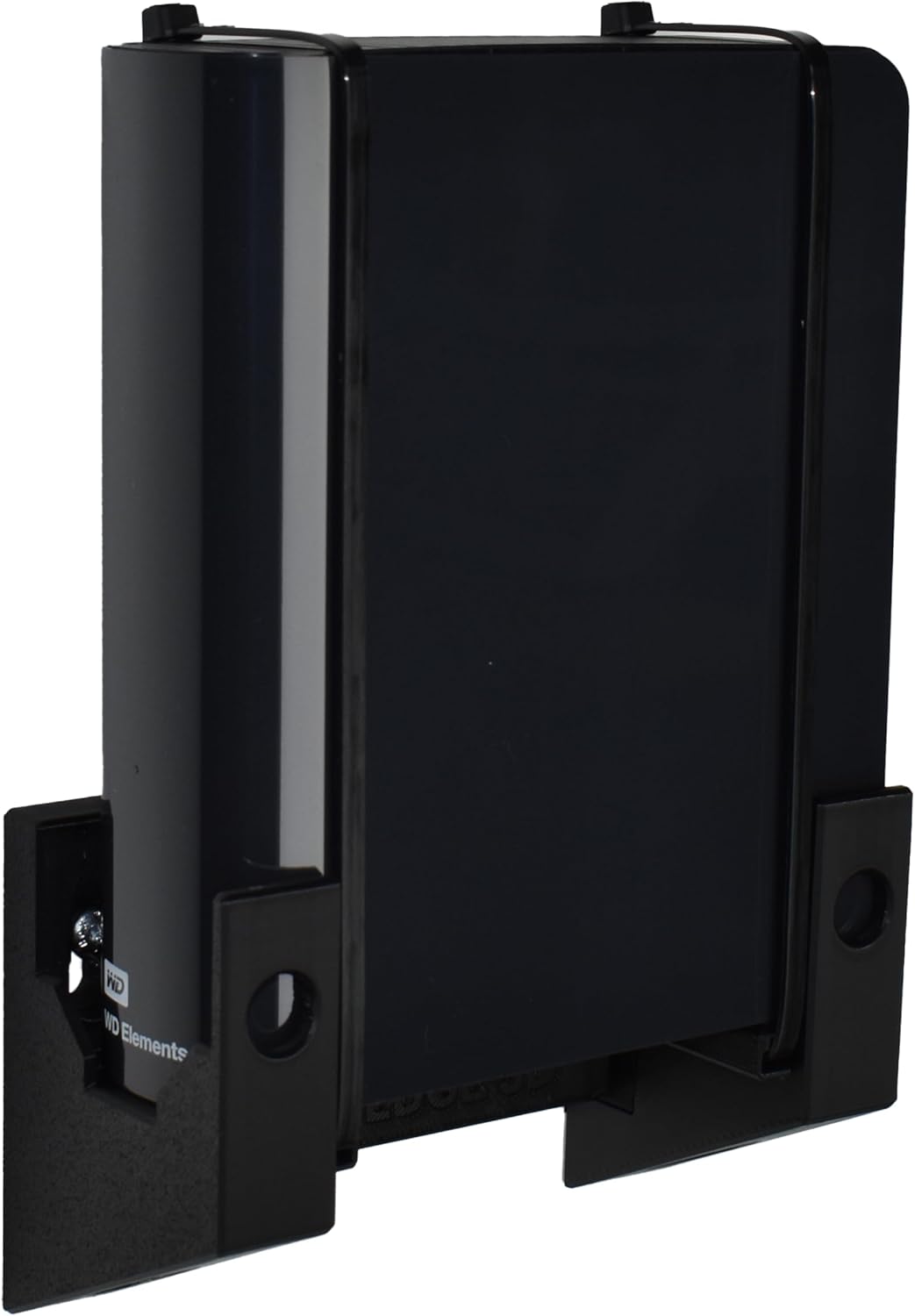 CraftEdge3D Wandhalterung für Western Digital WD Elements (Schwarz), Schwarz