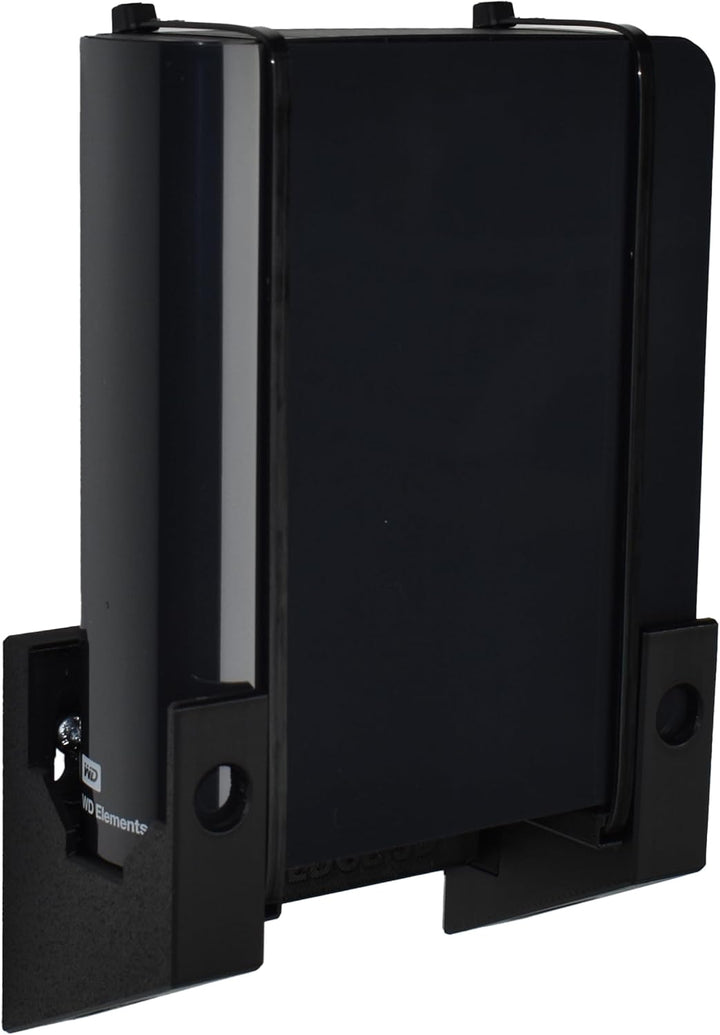 CraftEdge3D Wandhalterung für Western Digital WD Elements (Schwarz), Schwarz