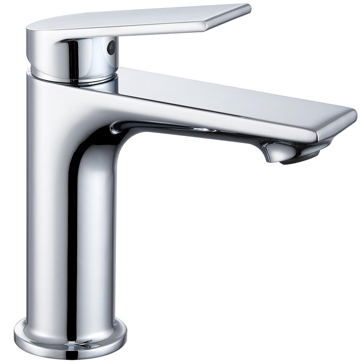 CECIPA Wasserhahn Bad, Bleifreie Waschtischarmatur mit Auslaufhöhe 11cm | Abnehmbarer Strahlregler m