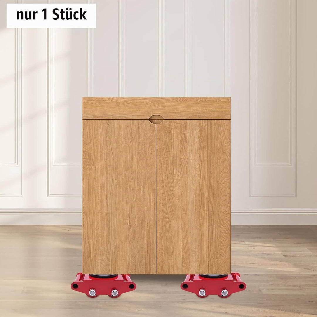 Transportfahrwerk 6T Schwerlastfahrwerk Industrieroller Maschinentransport Schwerlastrollen Roller P