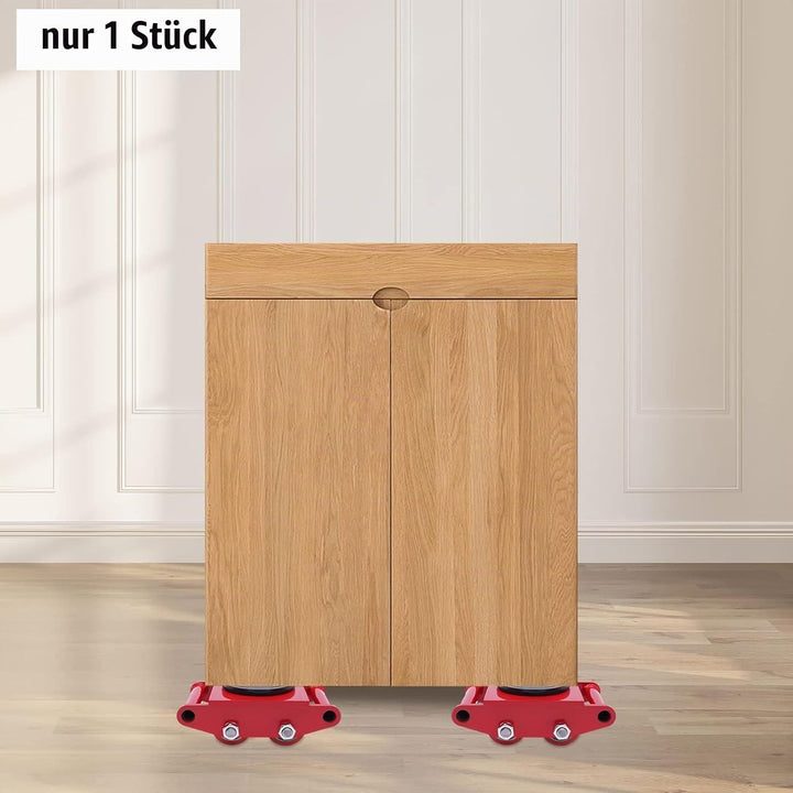 Transportfahrwerk 6T Schwerlastfahrwerk Industrieroller Maschinentransport Schwerlastrollen Roller P
