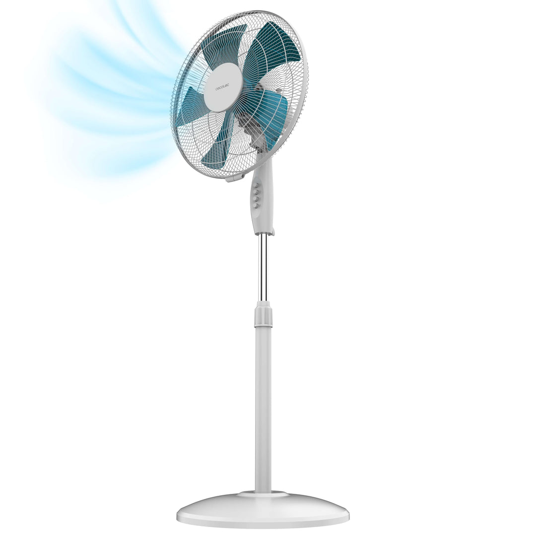 Cecotec Standventilator 515 WindLite Pro. 56 W, 3 Geschwindigkeiten, automatische Oszillation, 40 cm