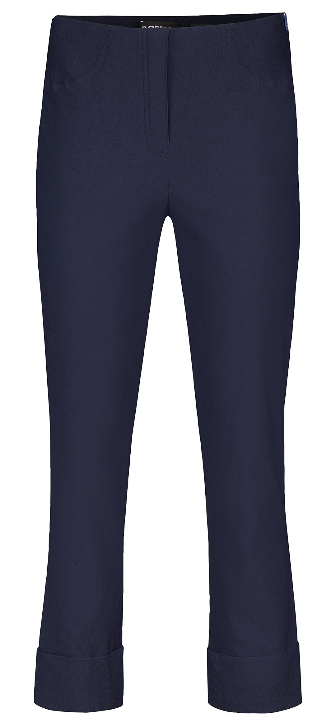 Robell Bella Slim Fit 7/8 Stretchhosen Schlupfhosen Damen Hosen #Bella versch.Farben (40, Marine)