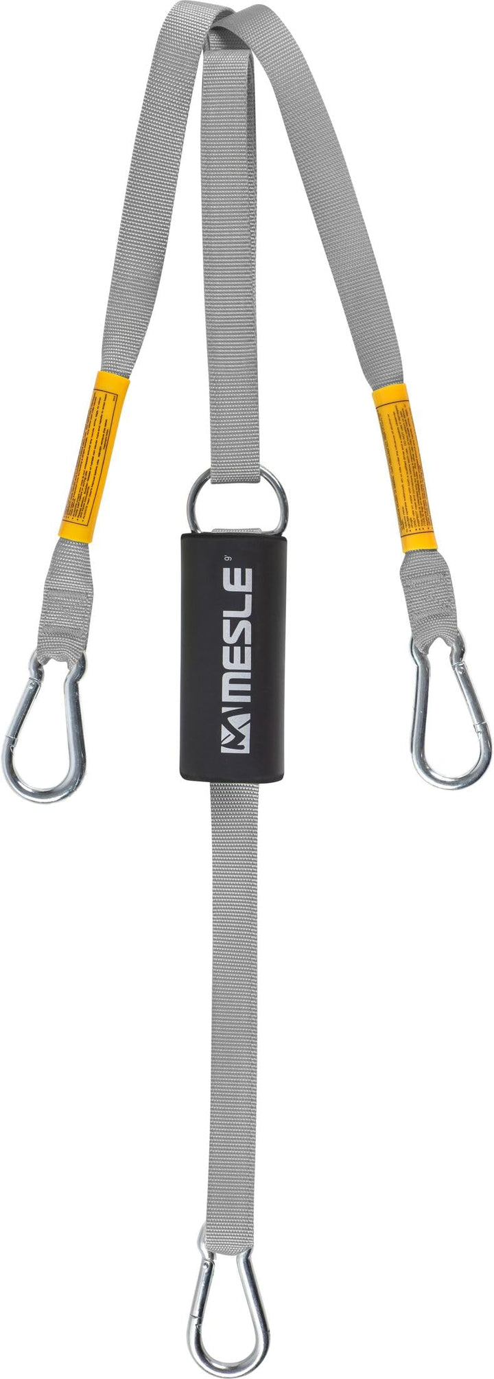 Mesle Schleppdreieck Centrix 2 Personen Wassersport Pulley Wasserskidreieck silber 357 cm (11'7''),