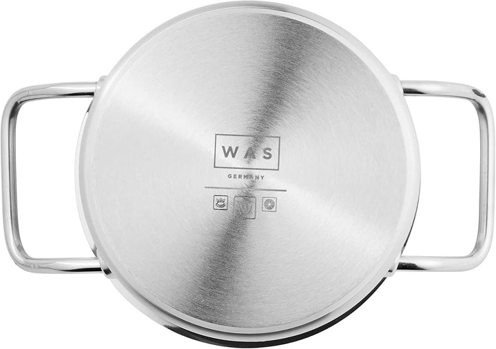 Bratentopf Cookware 21, Ø 16 cm, Chromnickelstahl 18/10 16 cm Grau, 16 cm Grau