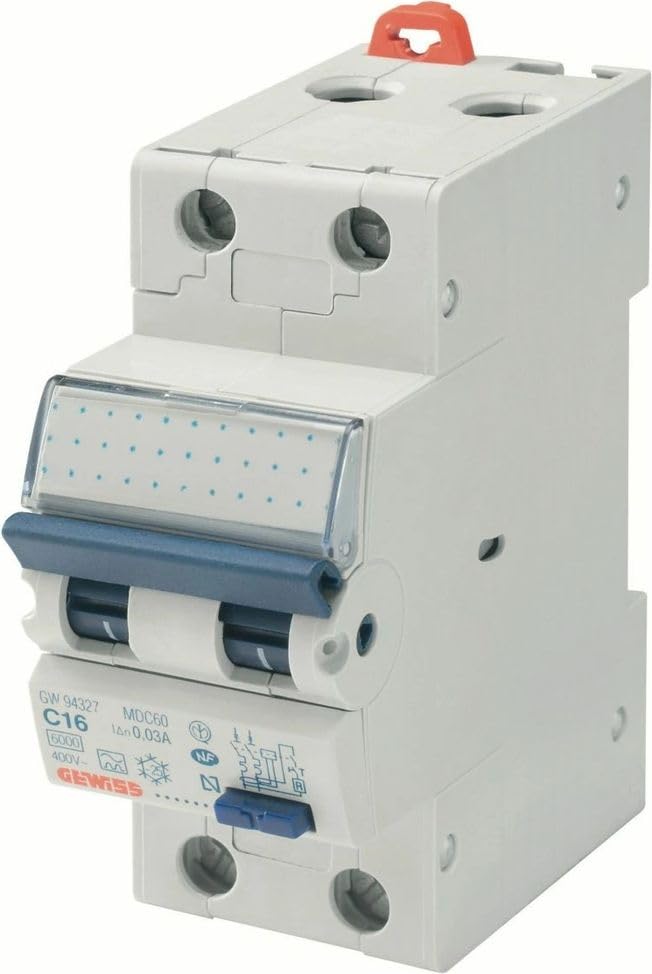 MDC60 FI/LS B16/0.03A 1P+N A 6KA 2TE